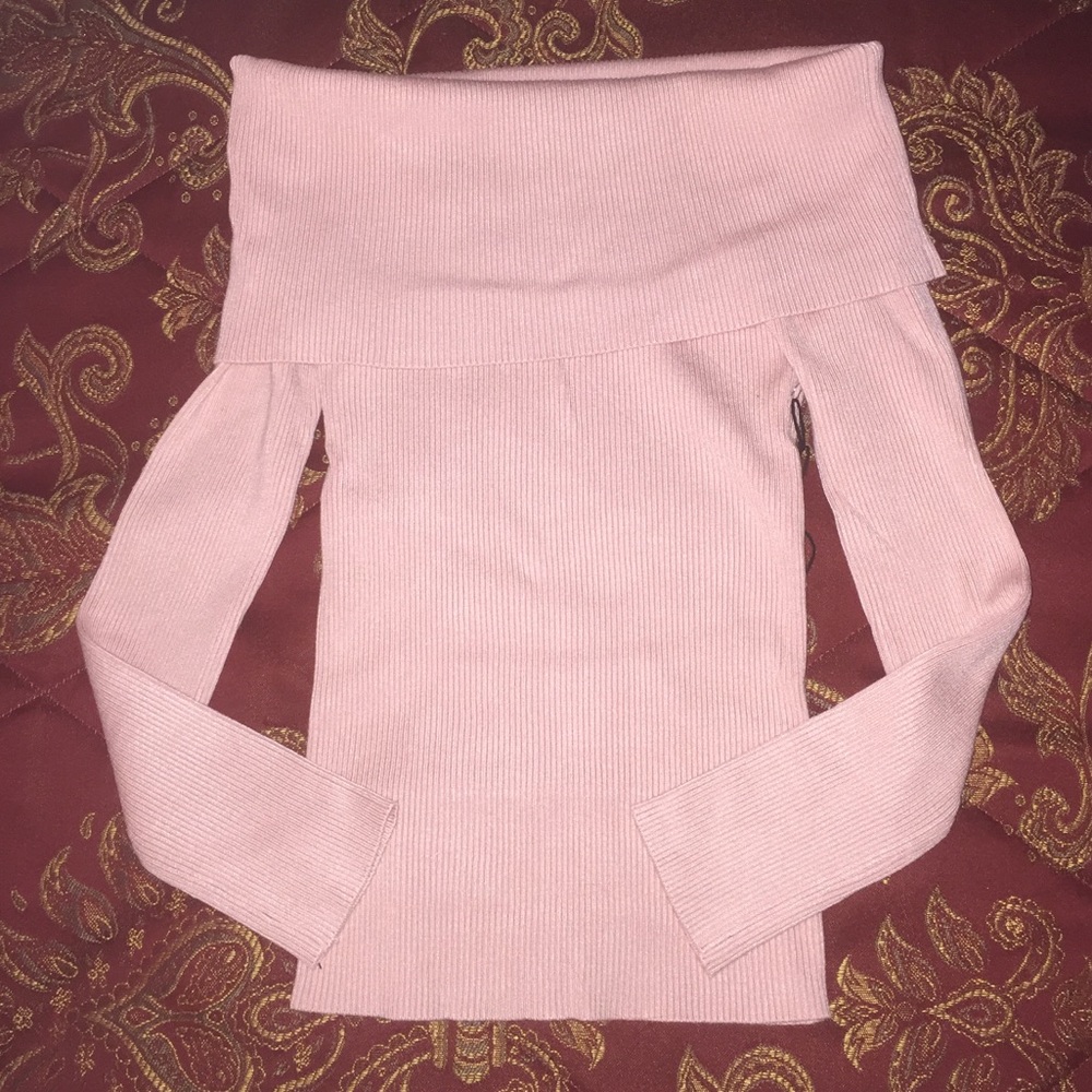 Dena Off the Shoulder Sweater Top